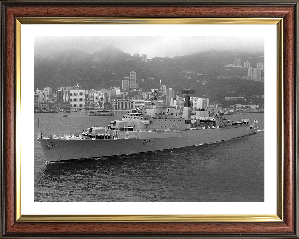 HMS Devonshire D02 | Photo Print | Framed Print | County Class | Destroyer | Royal Navy Hampshire Prints
