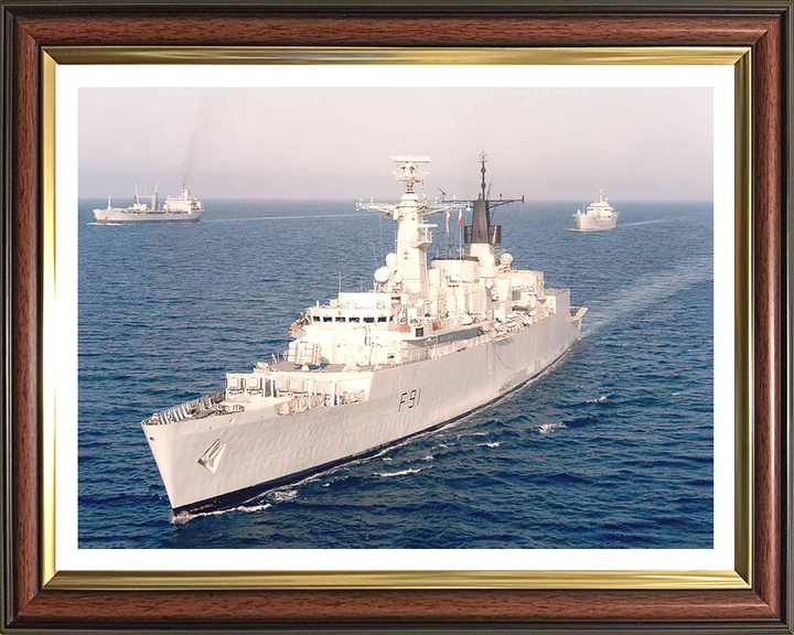 HMS Brazen F91 | Photo Print | Framed Print | Poster | Type 22 | Frigate | Royal Navy Hampshire Prints