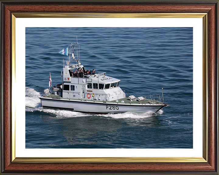 HMS Dasher P280 Royal Navy P2000 Fast Patrol Boat Photo Print or Framed Print - Hampshire Prints