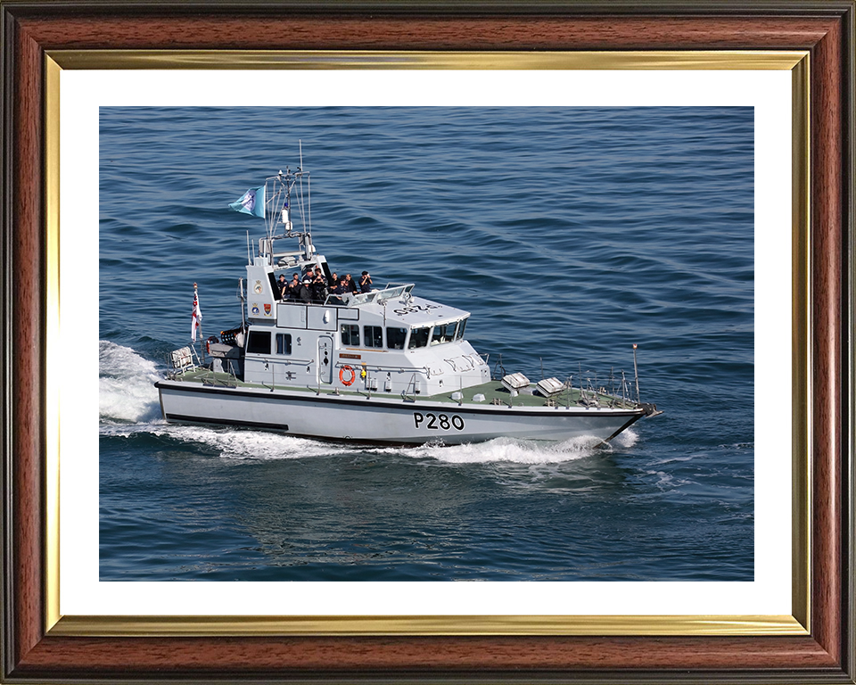HMS Dasher P280 | Photo Print | Framed Print | Archer Class | P2000 | Patrol Vessel | Royal Navy Hampshire Prints