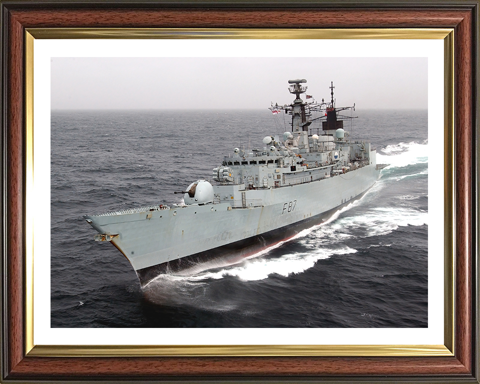 HMS Chatham F87 | Photo Print | Framed Print | Poster | Type 22 | Frigate | Royal Navy Hampshire Prints