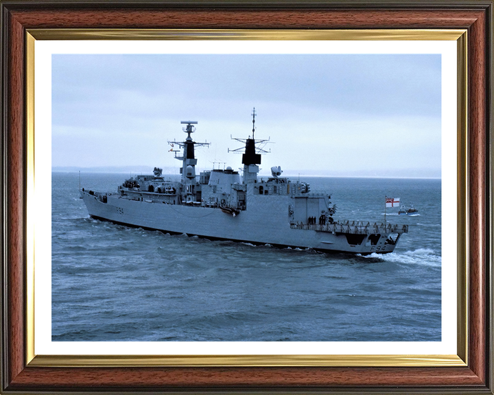 HMS Beaver F93 Royal Navy Type 22 Frigate Photo Print or Framed Print - Hampshire Prints