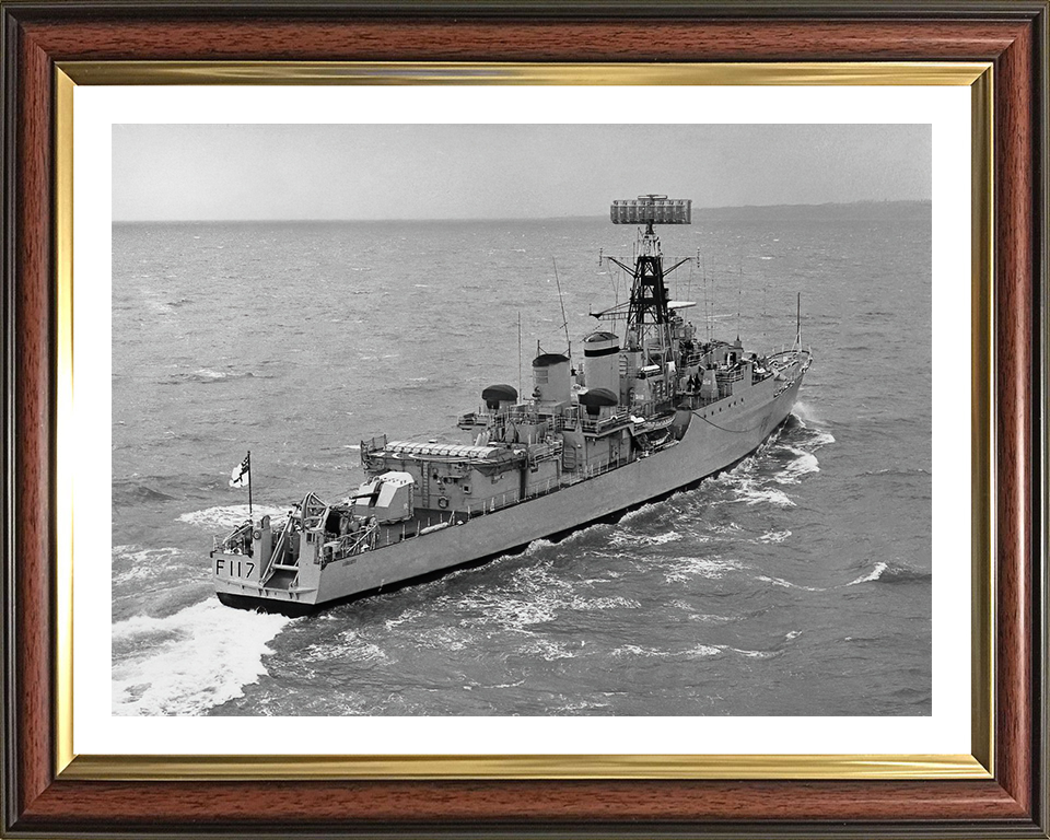 HMS Ashanti F117 Royal Navy Tribal Class Frigate Photo Print or Framed Print - Hampshire Prints