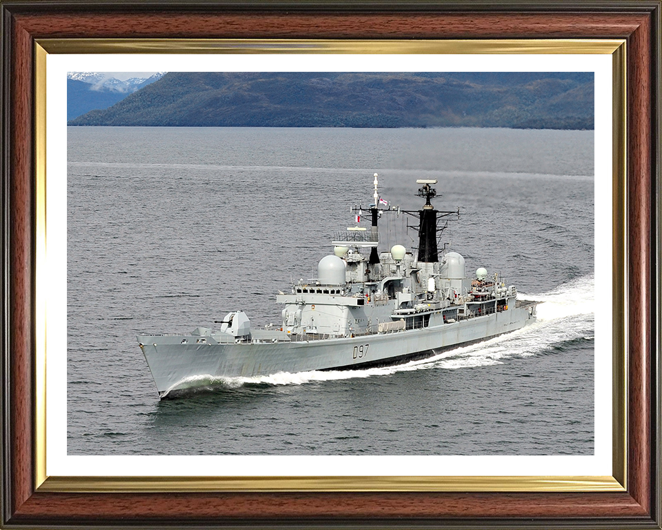 HMS Edinburgh D97 | Photo Print | Framed Print | Poster | Type 42 | Destroyer | Royal Navy Hampshire Prints