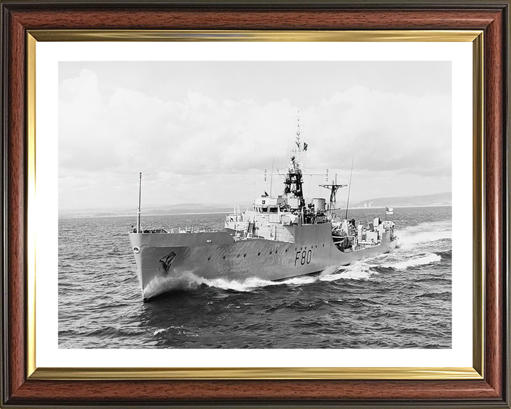 HMS Duncan F80 Royal Navy Blackwood class frigate Photo Print or Framed Print - Hampshire Prints