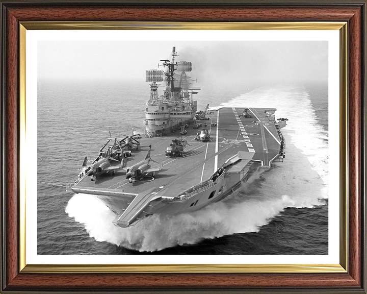HMS Ark Royal R09 | Photo Print | Framed Print | Audacious Class | Aircraft Carrier | Royal Navy Posters, Prints, & Visual Artwork Hampshire Prints