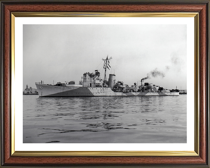 HMS Badsworth L03 | Photo Print | Framed Print | Hunt Class | Destroyer | Royal Navy Hampshire Prints