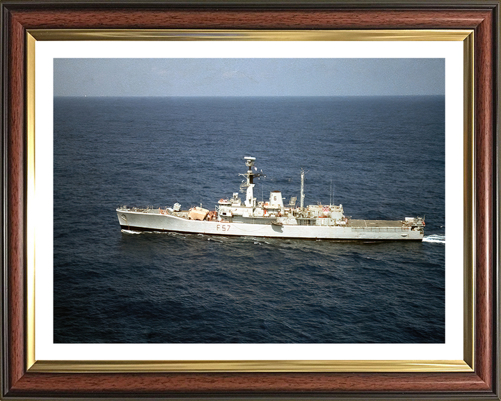 HMS Andromeda F57 Royal Navy Leander class frigate Photo Print or Framed Print - Hampshire Prints