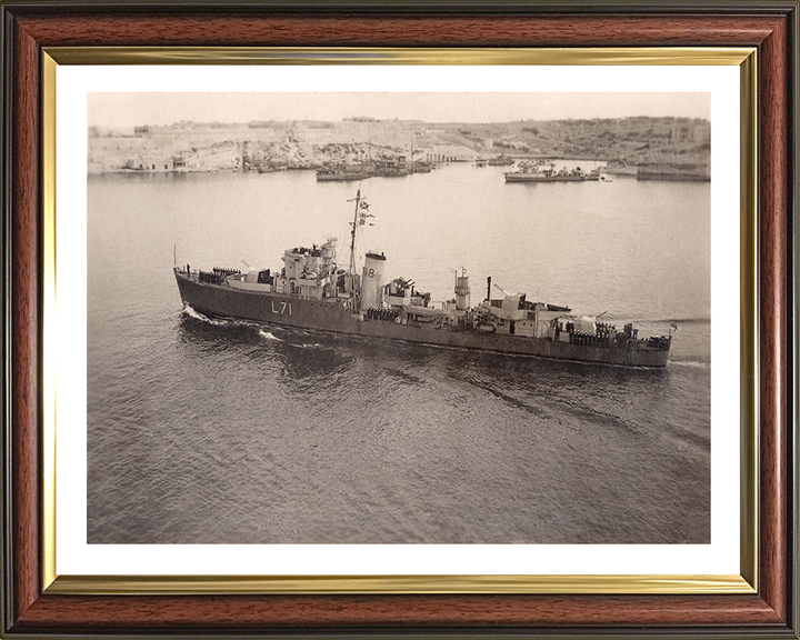 HMS Calpe L71 | Photo Print | Framed Print | Poster | Hunt Class | Destroyer | Royal Navy Hampshire Prints