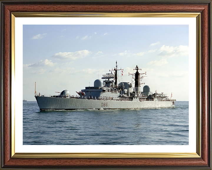 HMS Birmingham D86 Royal Navy Type 42 destroyer Photo Print or Framed Print - Hampshire Prints