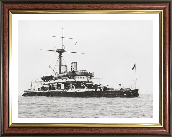HMS Devastation (1871) | Photo Print | Framed Print | devastation Class | Turret ship | Royal Navy Hampshire Prints