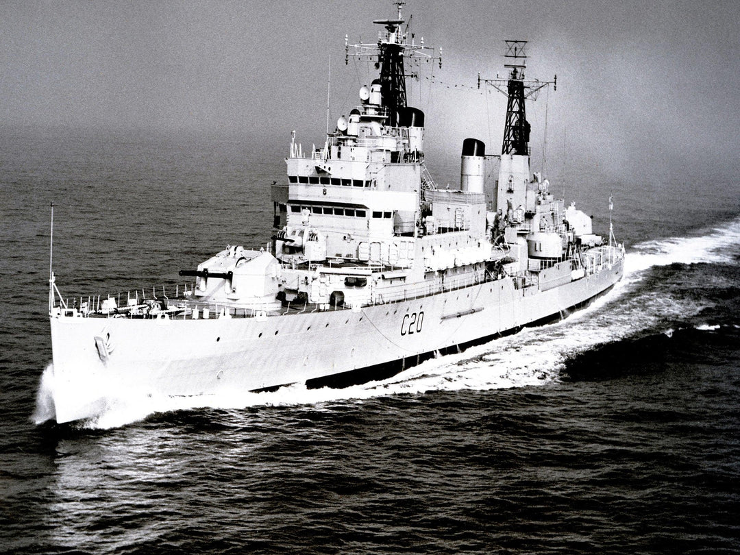 HMS Tiger C20 Royal Navy Tiger class cruiser Photo Print or Framed Print - Hampshire Prints