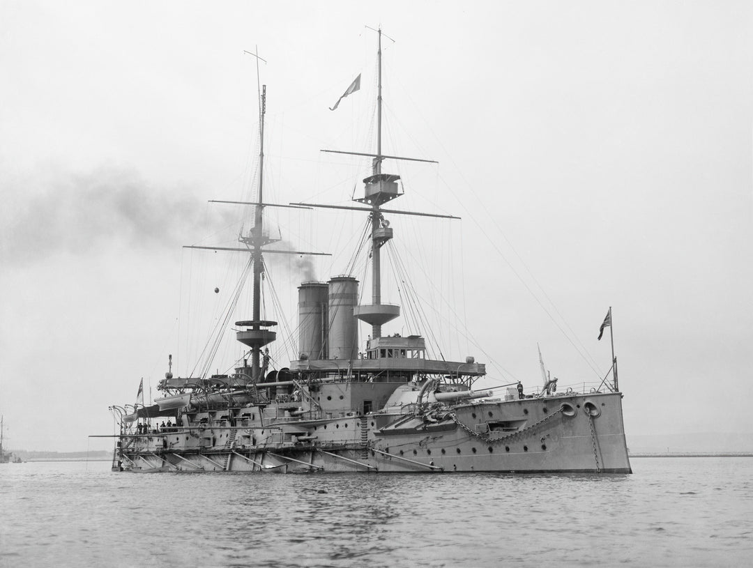 HMS Goliath Royal Navy Canopus class battleship Photo Print or Framed Print - Hampshire Prints