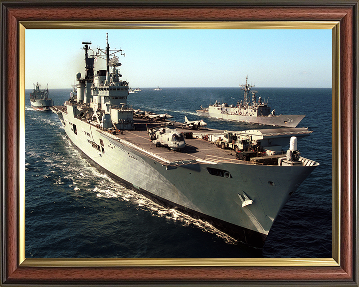 HMS Ark Royal R07 | Photo Print | Framed Print | Invincible Class | Aircraft Carrier | Royal Navy Hampshire Prints