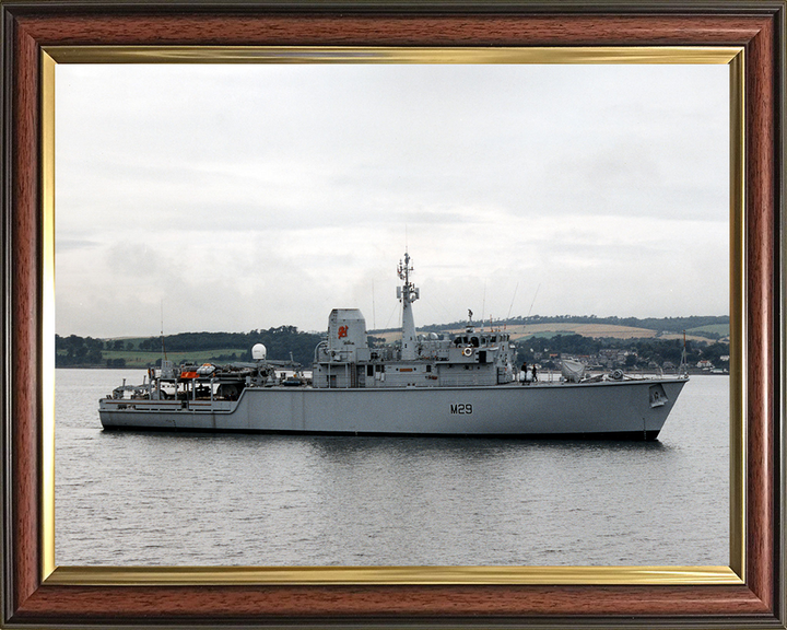 HMS Brecon M29 | Photo Print | Framed Print | Hunt Class | Mine Warfare Vessel | Royal Navy Hampshire Prints