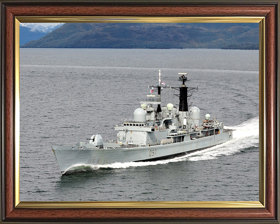 HMS Edinburgh D97 | Photo Print | Framed Print | Poster | Type 42 | Destroyer | Royal Navy Hampshire Prints