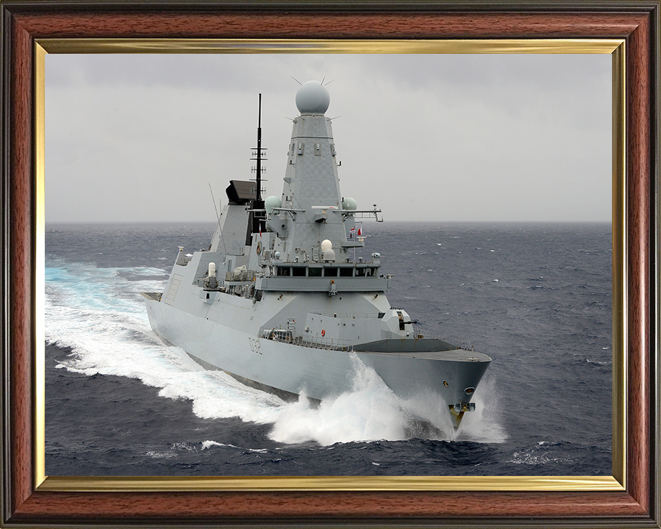 HMS Daring D32 | Photo Print | Framed Print | Poster | Type 45 | Destroyer | Royal Navy Hampshire Prints