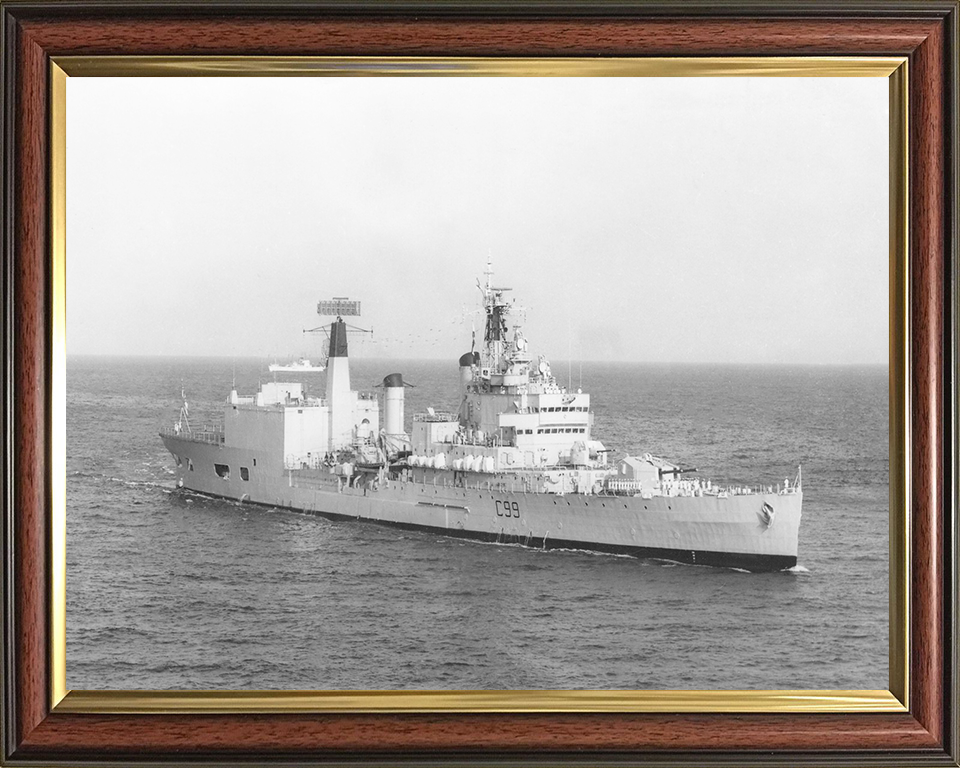 HMS Blake C99 | Photo Print | Framed Print | Tiger Class | Light Cruiser | Royal Navy Hampshire Prints