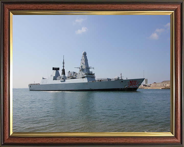 HMS Dragon D35 | Photo Print | Framed Print | Poster | Type 45 | Destroyer | Royal Navy Hampshire Prints