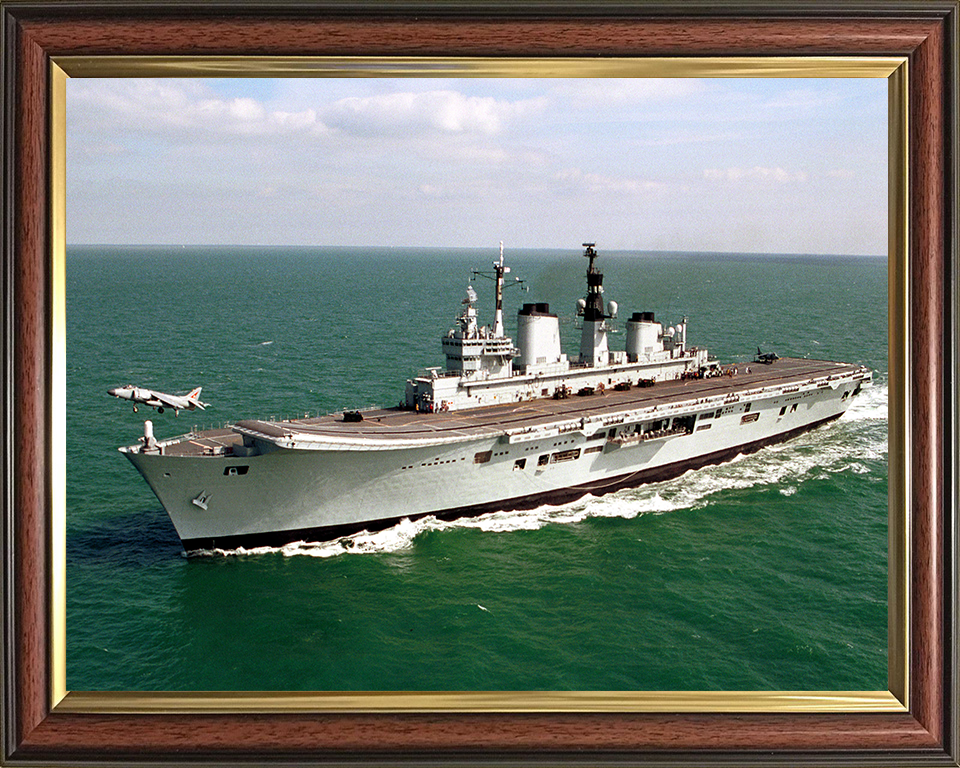 HMS Ark Royal R07 | Photo Print | Framed Print | Invincible Class | Aircraft Carrier | Royal Navy Hampshire Prints