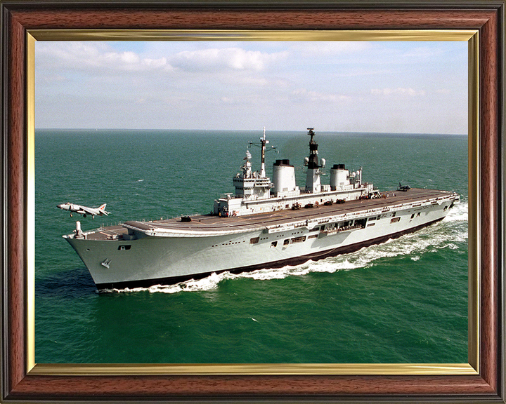 HMS Ark Royal R07 Royal Navy Invincible class aircraft carrier Photo Print or Framed Print - Hampshire Prints