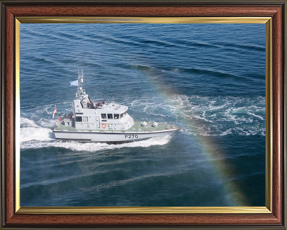 HMS Biter P270 Royal Navy Archer class P2000 patrol vessel Photo Print or Framed Print - Hampshire Prints