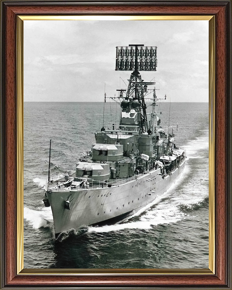 HMS Agincourt D86 Royal Navy Battle class destroyer Photo Print or Framed Print - Hampshire Prints