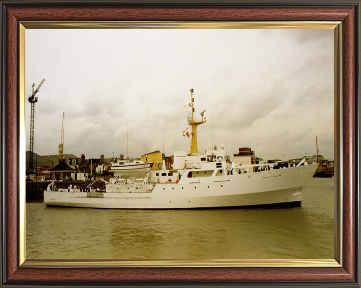 HMS Beagle A319 | Photo Print | Framed Print | Bulldog Class | Survey Vessel | Royal Navy Hampshire Prints