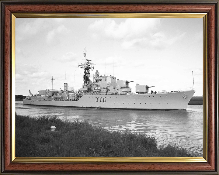 HMS Dainty D108 | Photo Print | Framed Print | Daring Class | Destroyer | Royal Navy Hampshire Prints