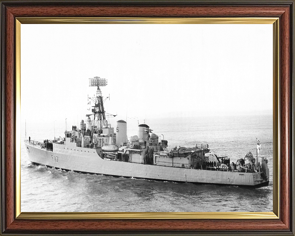 HMS Ashanti F117 Royal Navy Tribal Class Frigate Photo Print or Framed Print - Hampshire Prints