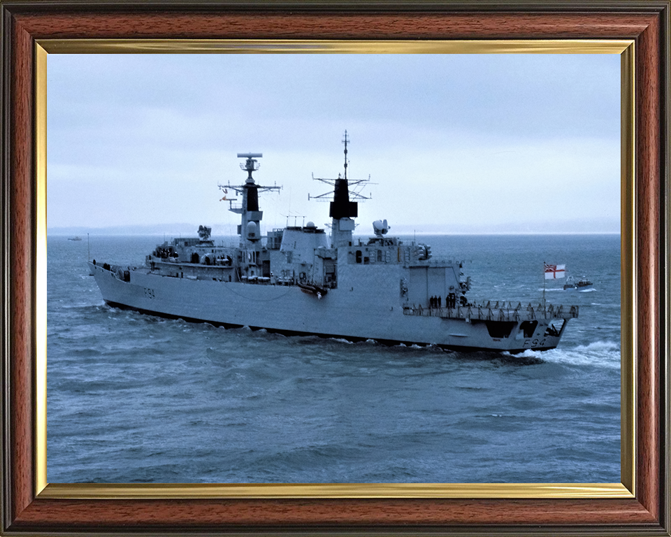 HMS Brave F94 | Photo Print | Framed Print | Poster | Type 22 | Frigate | Royal Navy Hampshire Prints