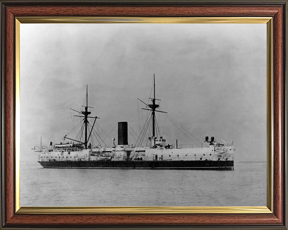 HMS Edinburgh (1882) | Photo Print | Framed Print | Colossus Class | Battleship | Royal Navy Hampshire Prints