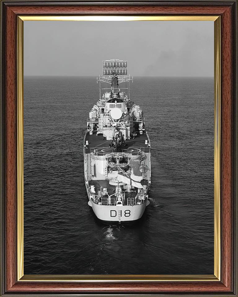 HMS Antrim D18 Royal Navy County class destroyer Photo Print or Framed Print - Hampshire Prints