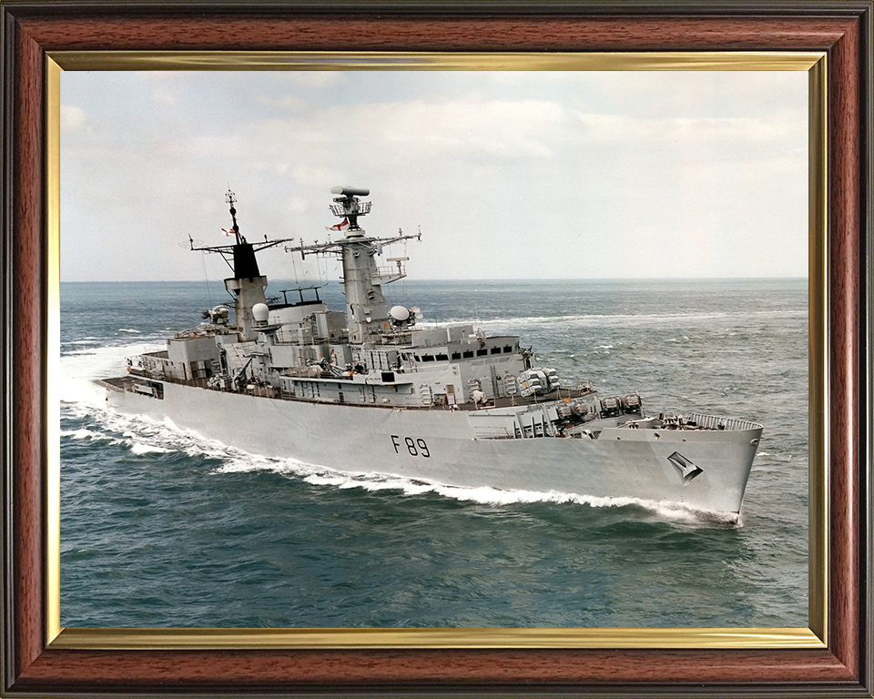 HMS Battleaxe F89 Royal Navy Type 22 Frigate Photo Print or Framed Print - Hampshire Prints