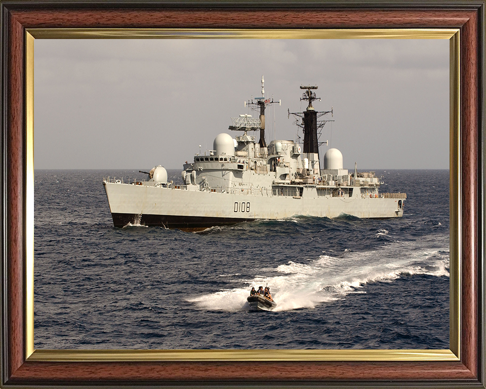 HMS Cardiff D108 | Photo Print | Framed Print | Poster | Type 42 | Destroyer | Royal Navy Hampshire Prints