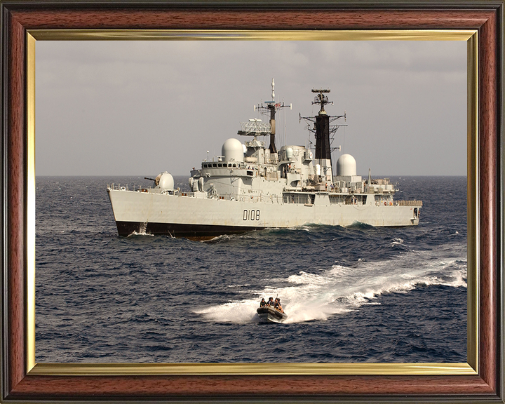 HMS Cardiff D108 | Photo Print | Framed Print | Poster | Type 42 | Destroyer | Royal Navy Hampshire Prints