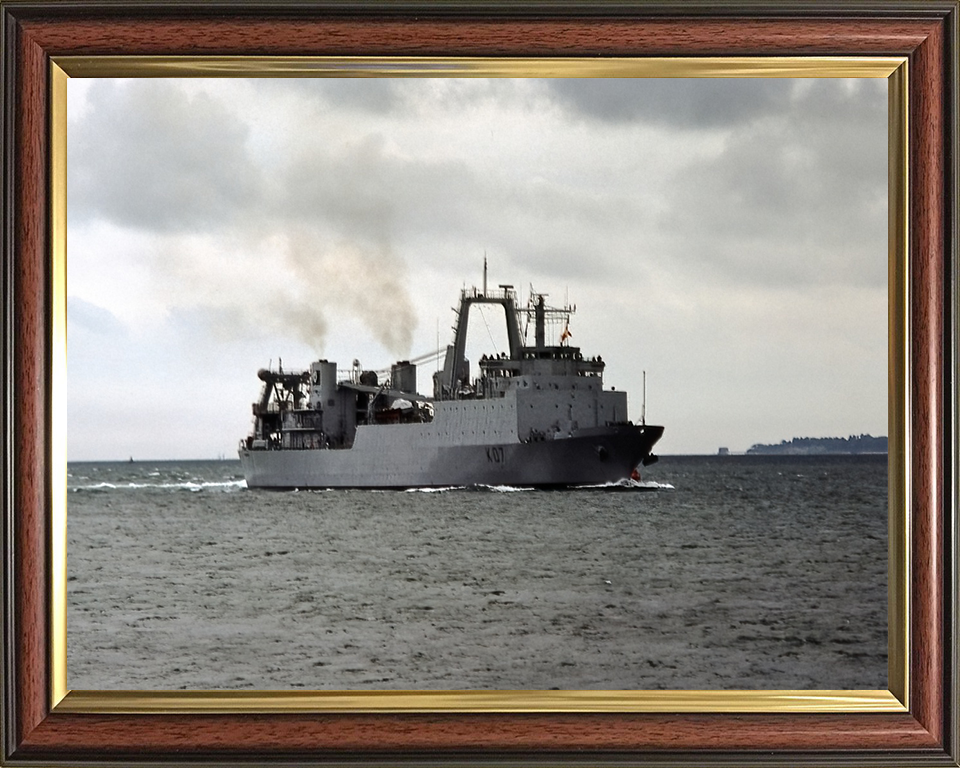 HMS Challenger K07 | Photo Print | Framed Print | Diving Support Vessel | Royal Navy Hampshire Prints