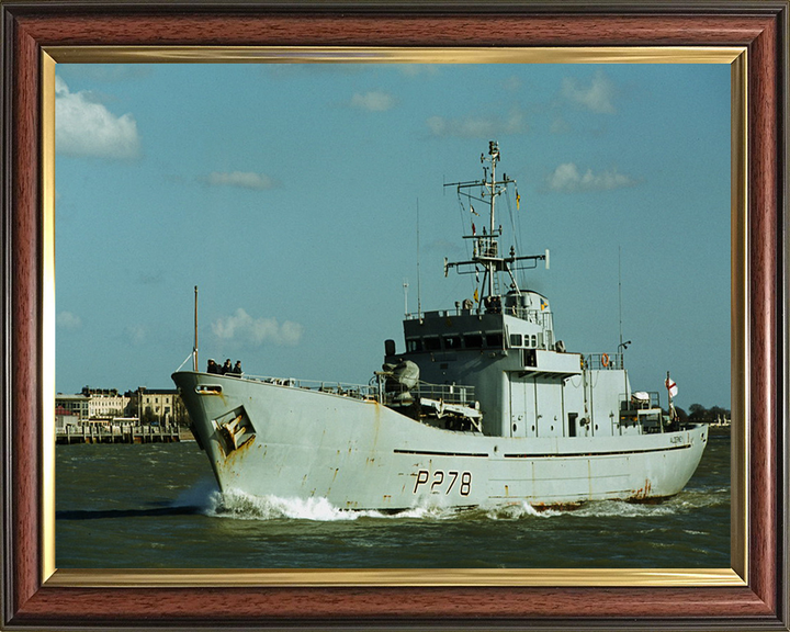 HMS Alderney P278 | Photo Print | Framed Print | Island Class | Patrol Vessel | Royal Navy Hampshire Prints
