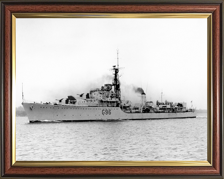 HMS Crossbow G96 (D96) Royal Navy Daring class destroyer Photo Print or Framed Print - Hampshire Prints