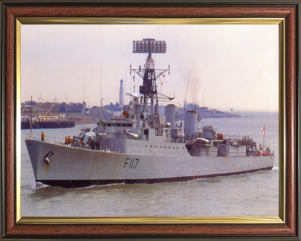 HMS Ashanti F117 Royal Navy Tribal Class Frigate Photo Print or Framed Print - Hampshire Prints