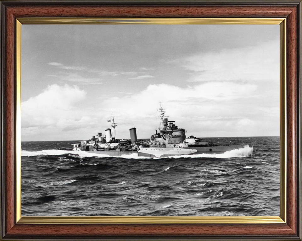 HMS Belfast C35 Royal Navy Town class light cruiser Photo Print or Framed Print - Hampshire Prints