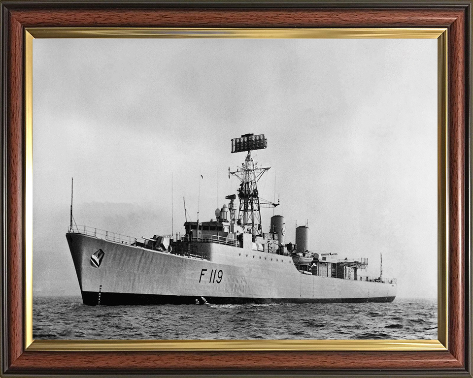 HMS Eskimo F119 Royal Navy Tribal class Frigate Photo Print or Framed Print - Hampshire Prints