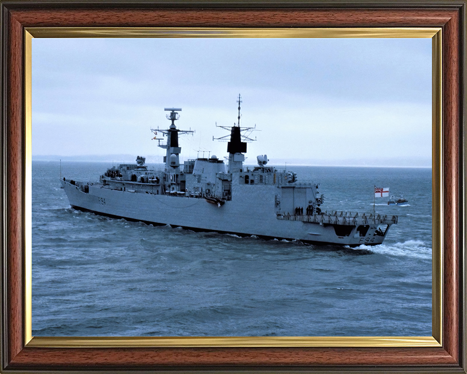 HMS Beaver F93 Royal Navy Type 22 Frigate Photo Print or Framed Print - Hampshire Prints