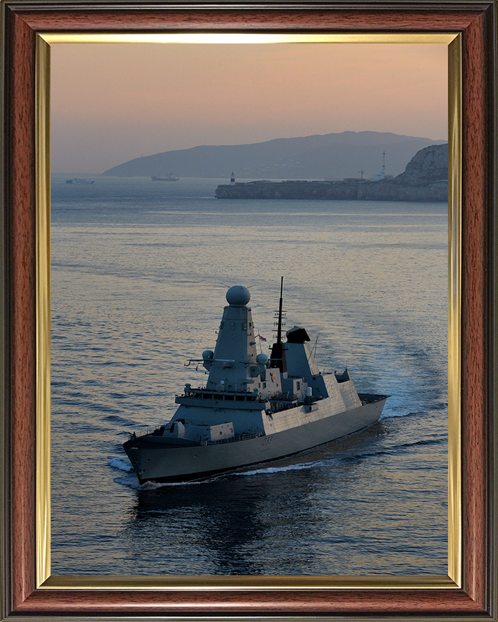 HMS Dauntless D33 Royal Navy Type 45 Destroyer Photo Print or Framed Print - Hampshire Prints