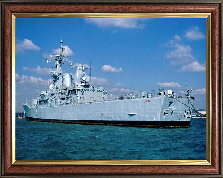 HMS Aurora F10 | Photo Print | Framed Print | Poster | Leander Class | Frigate | Royal Navy Hampshire Prints