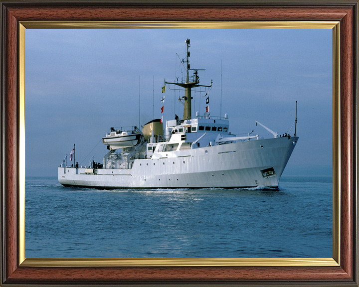 HMS Beagle A319 | Photo Print | Framed Print | Bulldog Class | Survey Vessel | Royal Navy Hampshire Prints