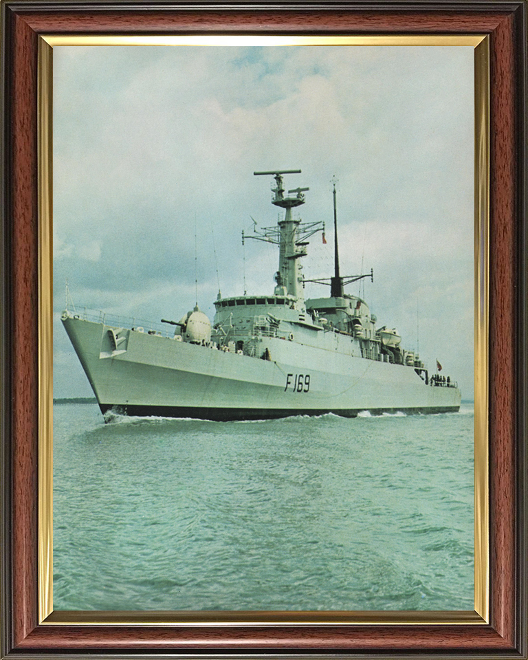 HMS Amazon F169 Royal Navy type 21 Frigate Photo Print or Framed Print - Hampshire Prints