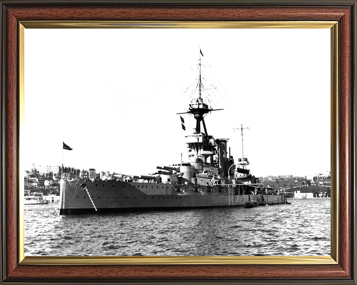 HMS Benbow (1913) | Photo Print | Framed Print | Iron Duke Class | Battleship | Royal Navy Hampshire Prints