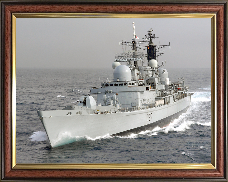 HMS Edinburgh D97 Royal Navy Type 42 Destroyer Photo Print or Framed Print - Hampshire Prints