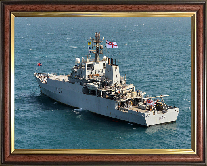 HMS Echo H87 | Photo Print | Framed Print | Echo Class | Survey Vessel | Royal Navy Hampshire Prints